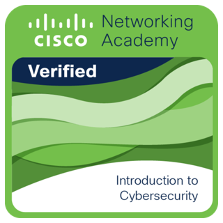 Credly-Badge: Cisco Networking Academy, Introduction to Cybersecurity